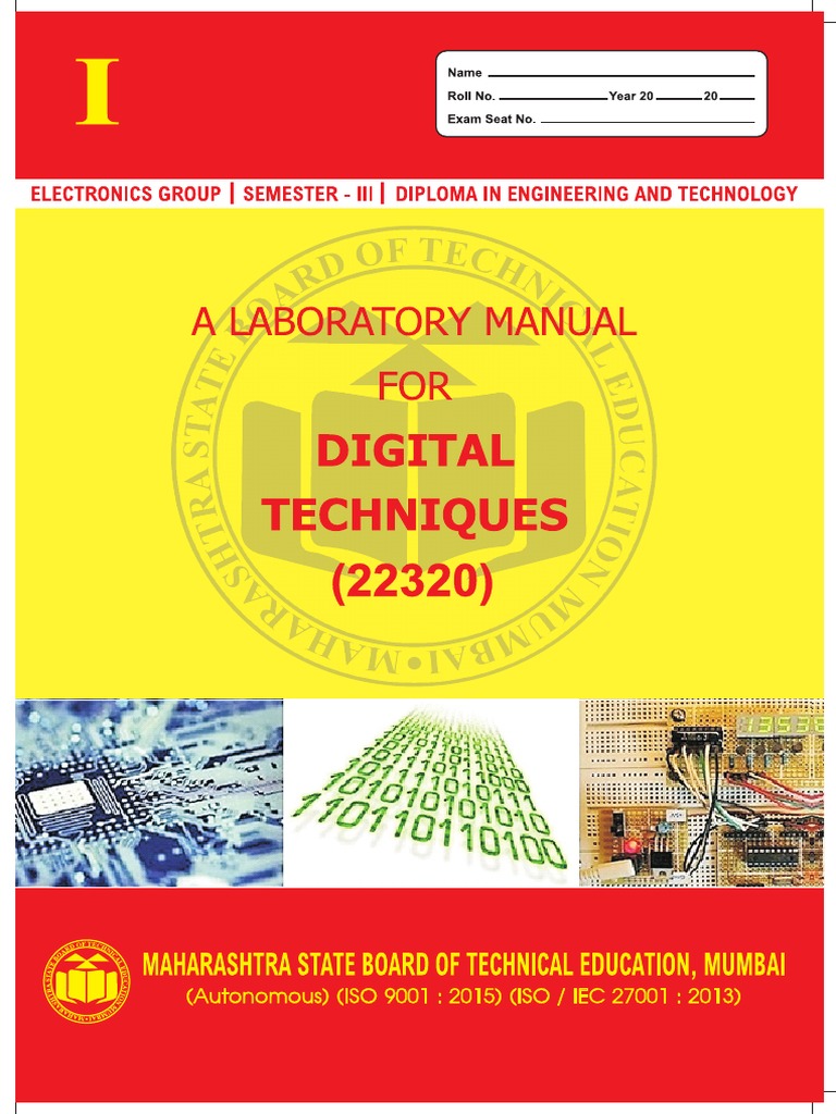 Digital Technique Lab Manual PDF