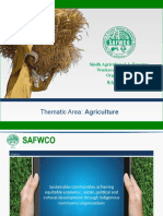 Thematic Area: Agriculture: Safwco