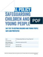 Global Policy Safeguarding Children and Young People Amended June 2019