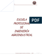 Malla Curricular Ing. Agroindustrial - UNFV