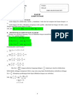 Modul Limit Turunan Integral