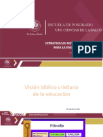 Cosmovision Cristiana Educacion