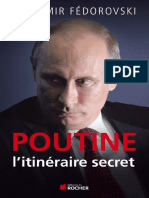 Poutine Litineraire Secret Vladimir Fedorovski