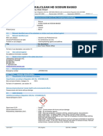 Alkalclean HD Sodium Based: Safety Data Sheet