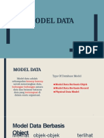 Model Data - Erd