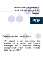 Communicative Competence - Presentation