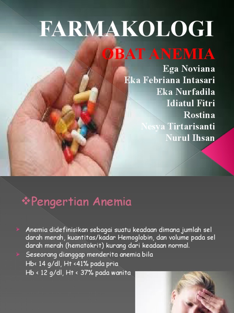 Obat Anemia: Ferrous Sulfate dan Dosisnya | PDF