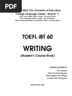 Download TOEFL iBT 60 - Writing - Students Course Book by dntan09 SN49514473 doc pdf