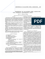 The Electrical Properties of Galvanized Steel Conductors For Overhead Transmission Lines.