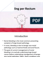 Bleeding per Rectume