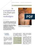 Fiche Pratique Importance de La Respiration Et Du Diaphragme Dans Les Rachialgies