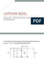 Latihan Soal Batang Tarik Baja