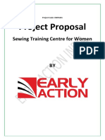 Project Proposal: Sewing Training Centre For Women