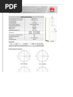 Dual-Band A-Panel Antenna Specs | PDF | Antenna (Radio) | Decibel