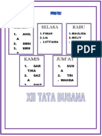 Piket Xii Busana