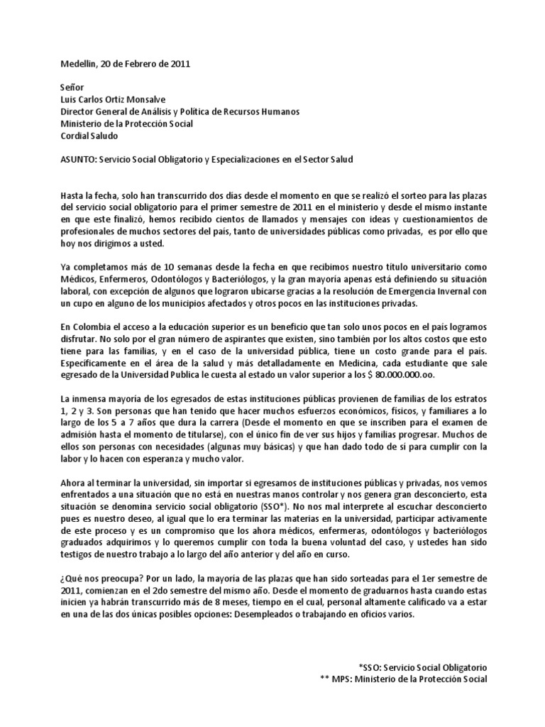 CARTA DEFINITIVA Universidad pública Gestión de