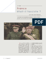 Franco Était-Il Fasciste ?