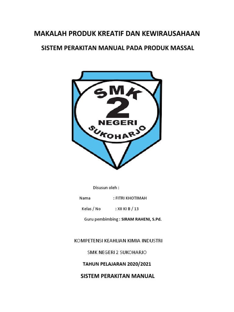 Makalah Produk | PDF