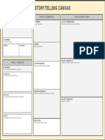 Storytelling canvas guía paso a paso para crear una historia atractiva