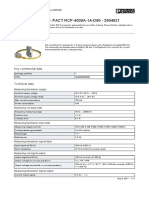 Current Transformer - PACT RCP-4000A-1A-D95 - 2904921: Key Commercial Data