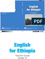 English For Ethiopia English For Ethiopia: Teacher Guide Grade 12 Teacher Guide Grade 12