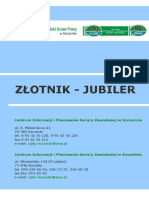 Opis Zawodu - Złotnik-Jubiler