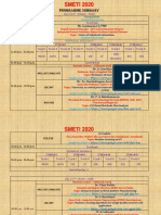 SMETI 2020 Program Schedule With Paper ID Updated at 6.15 PM