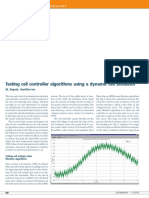 Testing Cell Controller Algorithms Using A Dynamic Cell Simulator