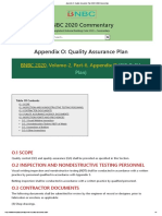 Appendix O - Quality Assurance Plan BNBC 2020 Commentary