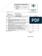 DAFTAR TILIK - Penyediaan Dan Penggunaan Obat