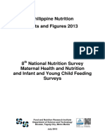 8 TH National Nutrition Survey Maternal Health and Nutrition and Infant and Young Child Feeding Surveys