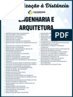 Lista Engenharia e Arquitetura