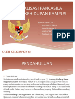 Aktualisasi Pancasila Dalam Kehidupan Kampus