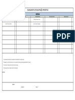 FPM-0001 - Formulário de Plano de Manutenção - Serra