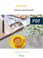 Bolos 8 RECEITAS DELICIOSAS Ebook Camila Bastos