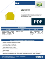 Avental de PVC - Ficha Técnica - Como Usar, Cuidados, Etc.