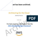 AWS Cloud Best Practices