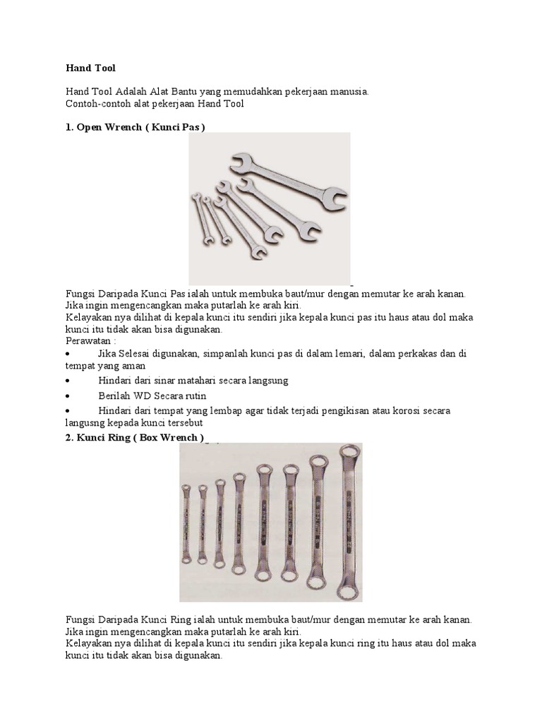 Hand Tool PDF