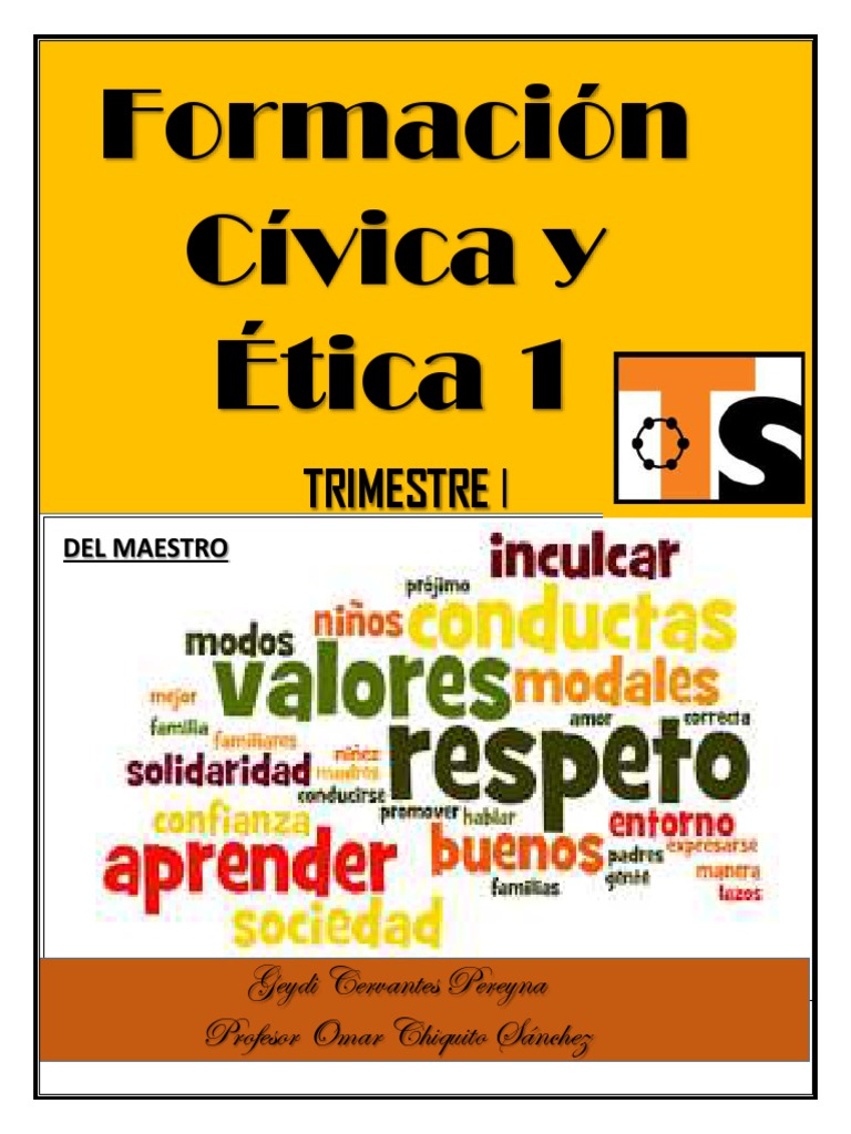 1o 1t Maestro Formación Civica | PDF | La sexualidad humana | Dignidad