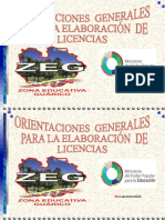 PRESENTACIÓN MODIFICADA LICENCIA