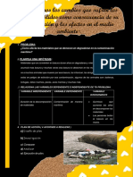 "Explicamos Los Cambios Que Sufren Los Residuos Sólidos Como Consecuencia de Su Degradación y Los Efectos en El Medio Ambiente".