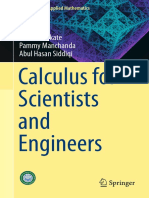 (Industrial and Applied Mathematics) Martin Brokate, Pammy Manchanda, Abul Hasan Siddiqi - Calculus For Scientists and Engineers (2019, Springer)