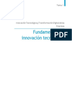 Fundamentos de Innovación Tecnológica: Tema 1