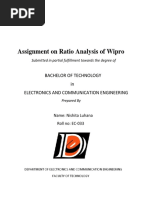 Assignment On Annual Report of Wipro
