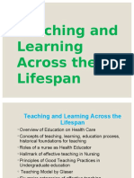 Module 1M Teaching and Learning Across The Lifespan