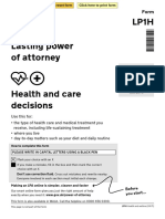 LP1H Create and Register Your Lasting Power of A Attorney