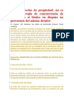 CAS Mejor Derecho de Propiedad CASO COOPERATIVA