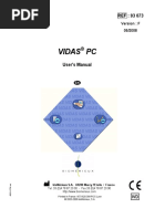 Biomerieux Vidas PC - User Manual