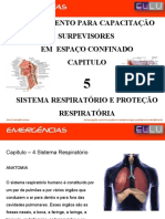 NR 33 Supervisor Espaço Confinado - Sistema Respiratorio