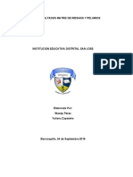 Informe Resultados Matriz de Riesgos y p